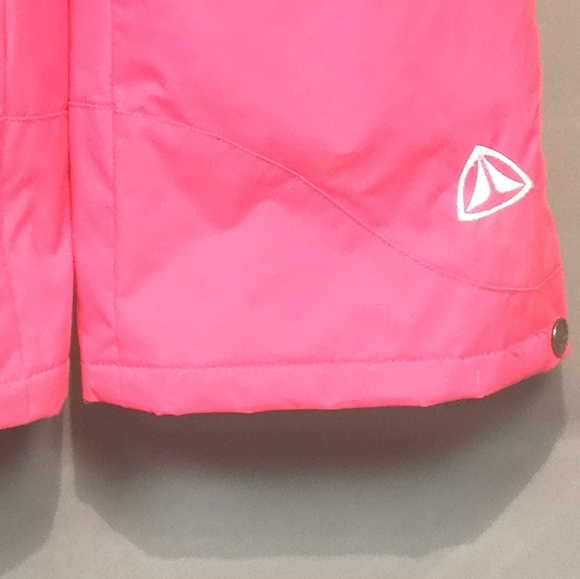 Vintage Firefly Pink Ski Pants / Snow Pants Outerwear With Suspenders - Picture 2 of 9